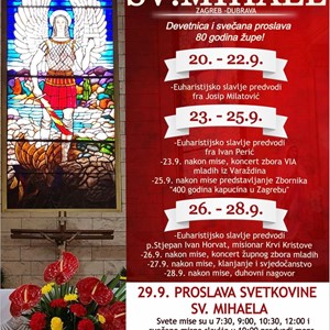 Proslava župne svetkovine sv. Mihaela i 80 godina župe u zagrebačkoj Dubravi